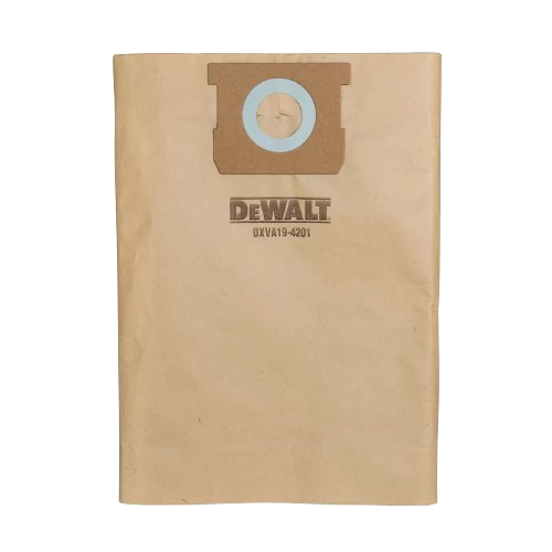 DEWALT Disposable Vacuum Filter Bags 3 Pack – Heavy Duty Wet & Dry Vacuum Bags for 23–38L Corded Vacuums (Pack of 2 Minimum)