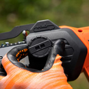 Yard Force 20V Mini Chainsaw 12cm Cordless Pruner – Lightweight Battery Chainsaw with 2Ah Battery & Charger Bundle