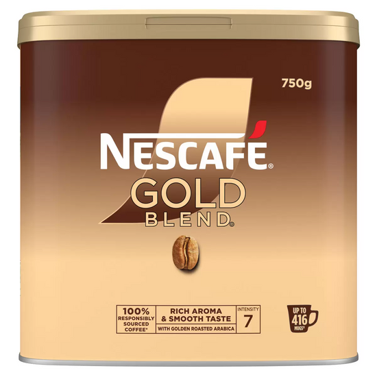 Nescafé Gold Blend Instant Coffee 750g – Smooth & Aromatic Premium Coffee Granules