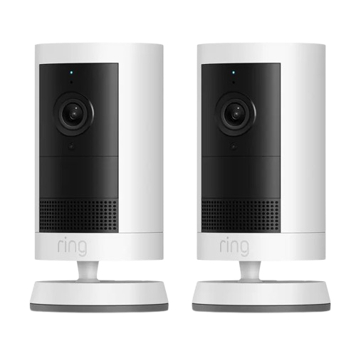 Ring Outdoor Security Camera 2 Pack – 2K Video Wireless Smart CCTV with Night Vision, Two-Way Talk & Quick Release Battery