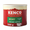 Kenco Decaffeinated Instant Coffee 500g – Smooth & Rich Caffeine Free Coffee Granules