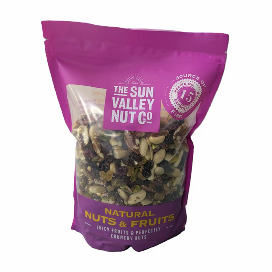 Sun Valley Fruit & Nut Mix Bag 1.1kg – Healthy High Fibre Snack Mix