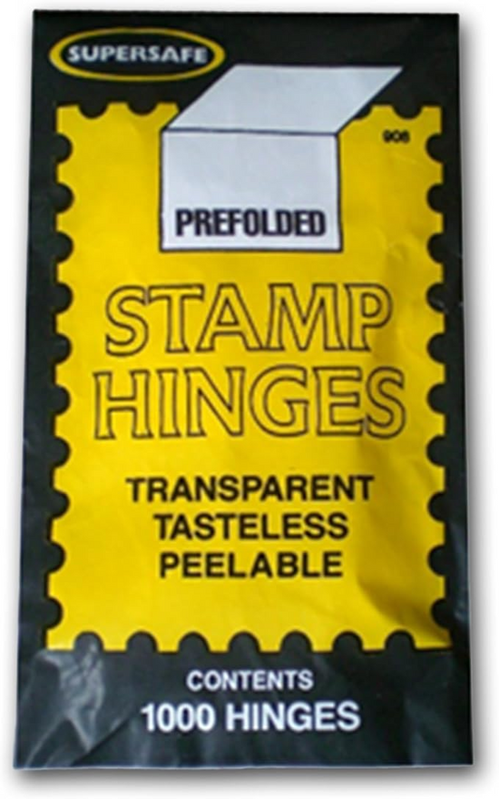 Supersafe Folded Stamp Hinges – Pack of 1,000
