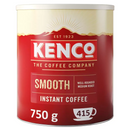 Kenco Smooth Instant Coffee 750g – Medium Roast Rich & Smooth Coffee Granules