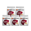 Costa Tassimo Americano Coffee Pods 80 Servings – Smooth Barista Style Coffee Capsules