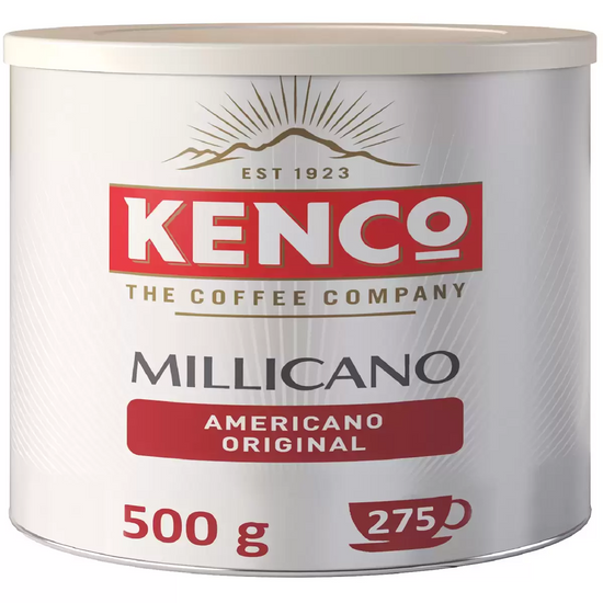Kenco Millicano Americano Original 500g – Bold & Rich Instant Coffee Granules