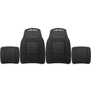 Michelin All Weather Heavy Duty Rubber Car Mats Set of 4 – Universal Fit Non-Slip Waterproof Floor Protection Mats (Front & Rear)