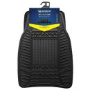 Michelin All Weather Heavy Duty Rubber Car Mats Set of 4 – Universal Fit Non-Slip Waterproof Floor Protection Mats (Front & Rear)