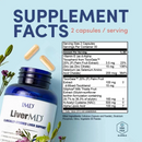1MD Nutrition LiverMD Liver Support Supplement – Siliphos® Milk Thistle Extract 60 Capsules