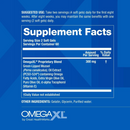 OmegaXL Joint Support Supplement – Natural Mobility & Muscle Comfort Capsules (120 Count)