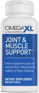OmegaXL Joint Health Supplement 3 Pack – Omega-3 Softgels for Mobility & Flexibility (300 Count)