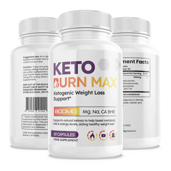 Keto Burn Max – Keto Diet & Weight Management Supplement