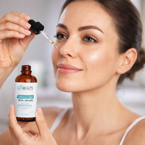 Ferulic Acid CE Serum – 15% Vitamin C + E Antioxidant Facial Serum