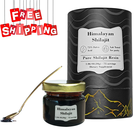Organic Himalayan Shilajit Resin 30g – Natural Fulvic Acid Resin