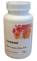 Thorne Multi-Vitamin Elite AM 90 Capsules – Energy & Mood Support Formula