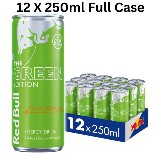 Red Bull Energy Drink Summer Edition Curuba-Elderflower – 12 x 250ml