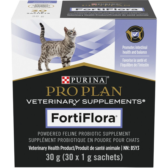 Purina FortiFlora Probiotic Powder for Cats – 30 Sachets Digestive Support