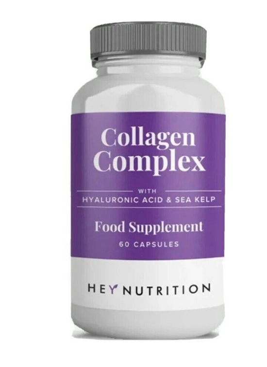 HEY Nutrition Collagen Complex with Hyaluronic Acid & Sea Kelp