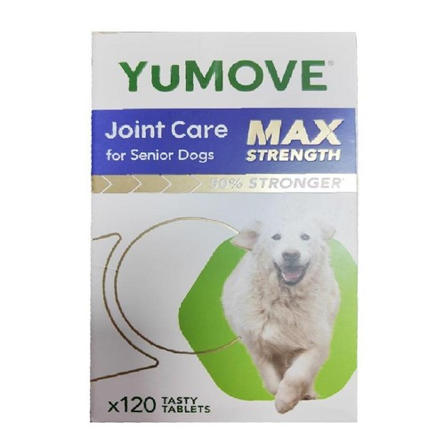 YuMOVE Joint Care Supplement for Senior Dogs – 120 Tablets Max Strength