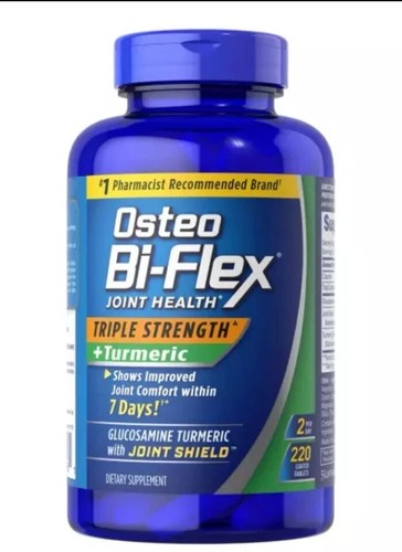 Osteo Bi-Flex Joint Health Triple Strength + Turmeric – 220 Tablets