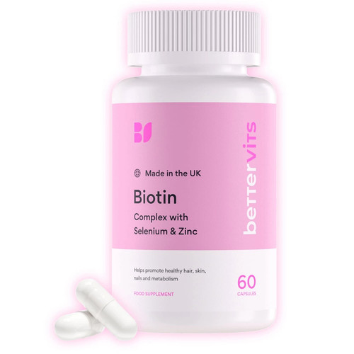 Biotin 12,000mcg with Zinc & Selenium – Hair & Nail Support
