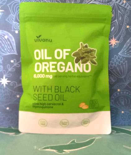 VIVONU Oil of Oregano 6,000mg with Black Seed Oil – 300 Softgels
