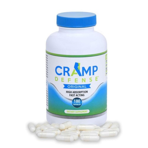 Cramp Defense Magnesium – Muscle Cramps & Spasms Support, 180 Capsules