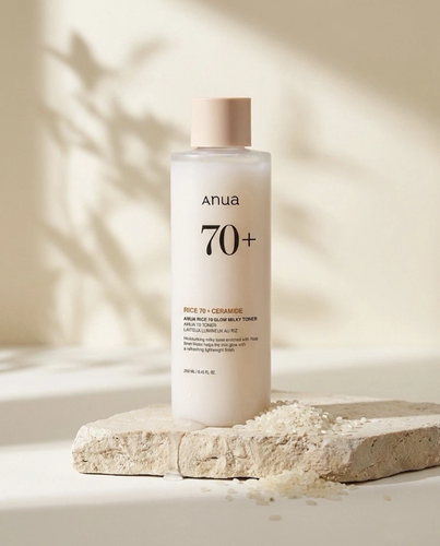 ANUA Rice 70 Glow Milky Toner – Korean Facial Toner, 250ml