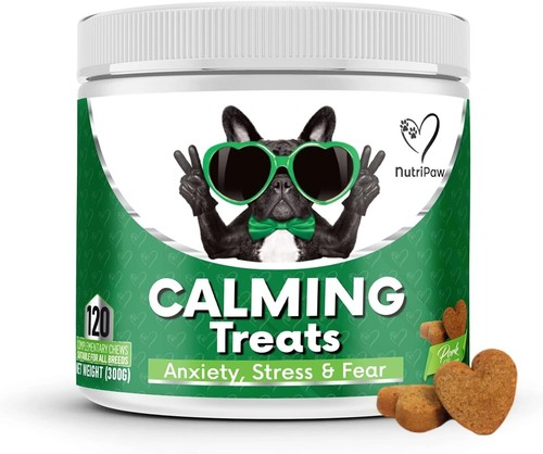 NutriPaw Calming Treats for Dogs – Stress, Fear & Separation Support